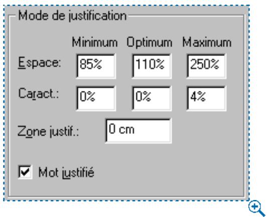 QUARK XPRESS 5 - CREATION DES SPECIFICATIONS DE CÉSURE ET DE JUSTIFICATION - 3