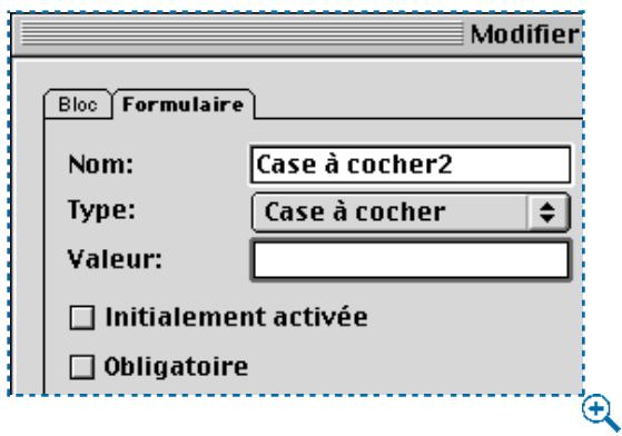QUARK XPRESS 5 - CREATION D'UN CONTROLE DE TYPE CASE À COCHER W - 3