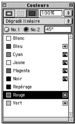 QUARK XPRESS 5 - APPLICATION DE COULEURS AUX BLOCs - 11