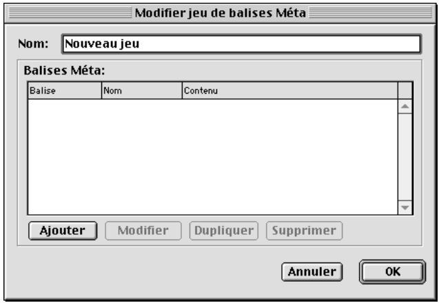 QUARK XPRESS 5 - MODIFICATION D'UNE BALISE MÉTA W - 2