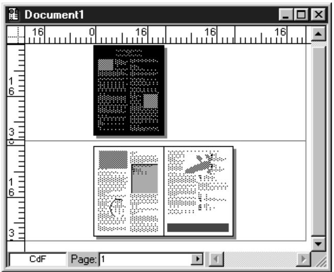 QUARK XPRESS 5 - DéPLACEMENT DE PAGES DE DOCUMENT EN MODE CHEMIN DE FER - 2