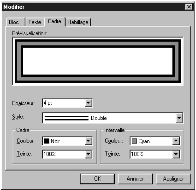 QUARK XPRESS 5 - UTILISATION DE LA BOITE DE DIALOGUE MODIFIER POUR APPLIQUER DES COULEURS - 1