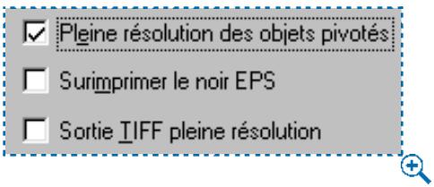 QUARK XPRESS 5 - Choisissez Fichier Imprimer onglet Options. - 5