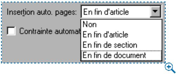 QUARK XPRESS 5 - INSERTION DE PAGES POUR PALLIER LE DÉBORDEMENT DE TEXTE - 1