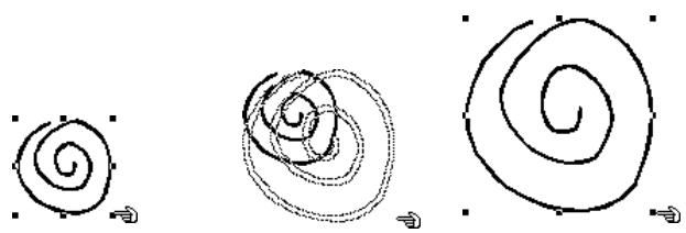 QUARK XPRESS 5 - REDIMENSIONNEMENT DES COURBES DE BÉZIER - 1