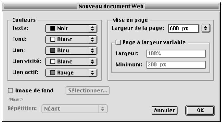 QUARK XPRESS 5 - CRÉATION DE LA PAGE MAQUETTE PAR DÉFAUT W - 1