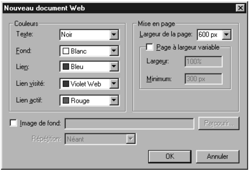 QUARK XPRESS 5 - CREATION D'UN DOCUMENT WEB - 1