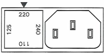 HAMEG HM203-5 - Commutation de branchement secteur - 1