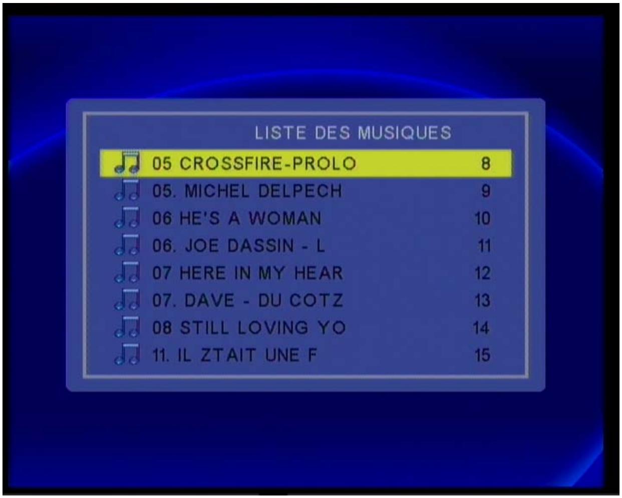 CIBOX MZ TV - 6.2) FONCTION "MUSIC" - 1