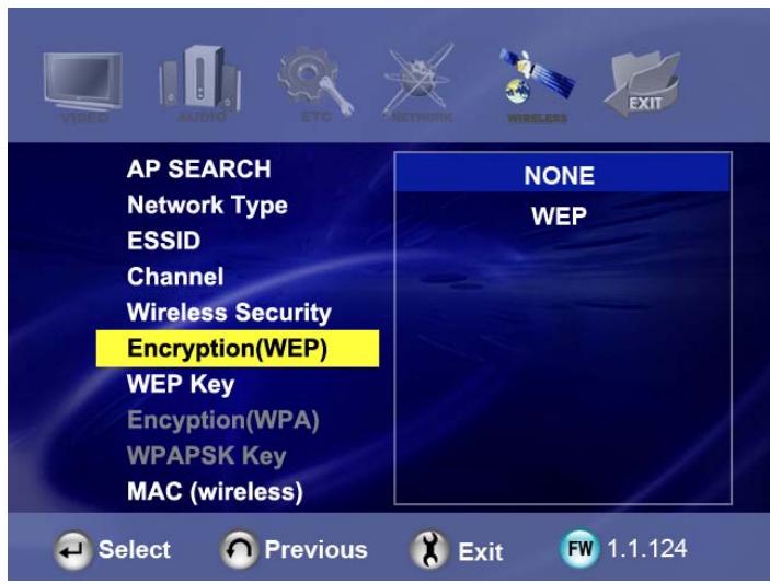 CIBOX WIRELESS CINE BOX PREMIUM - Encryption (WEP) - 1