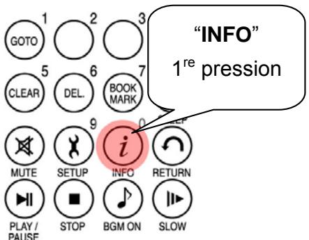 CIBOX WIRELESS CINE BOX PREMIUM - Affichage des informations sur le fichier lu - 1