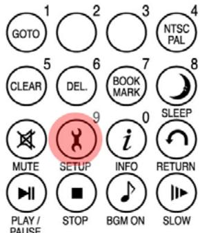 CIBOX WIRELESS CINE BOX PREMIUM - Enregistrez les paramètres et revenez au menu principal. - 1