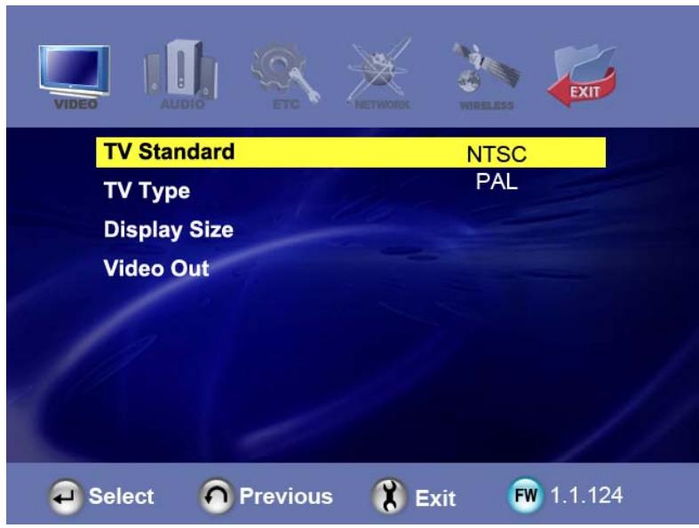 CINEBOX WIRELESS CINE BOX ULTRA - Menu de CONFIGURATION et comment configurer - 1