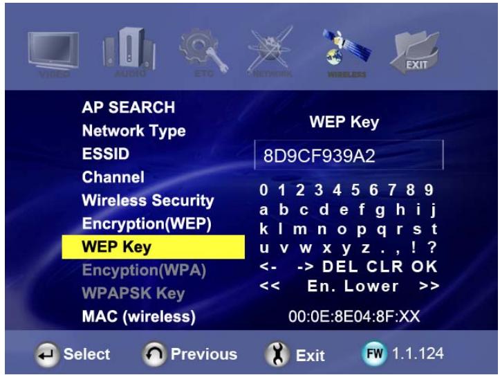 CINEBOX WIRELESS CINE BOX ULTRA - Encryption (WEP) - 2