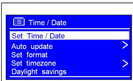 SCANSONIC IN200 - Réglage de l'horloge - 1