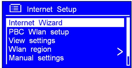 SCANSONIC IN200 - Étape 1 – Sélection du réseau LAN - 1