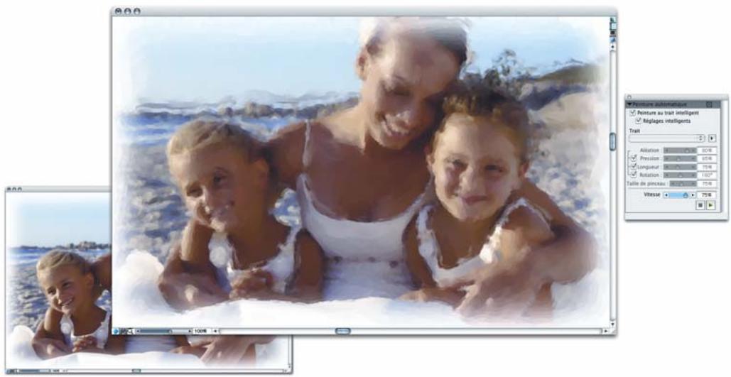 COREL PAINTER - Palette Peinture automatique - 1