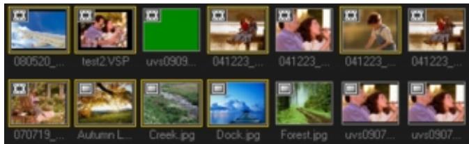COREL VIDEOSTUDIO X4 PRO - Bibliothèque - 3