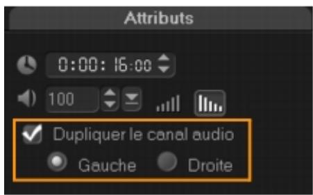 COREL VIDEOSTUDIO X4 PRO - Dupliquer un canal audio - 1