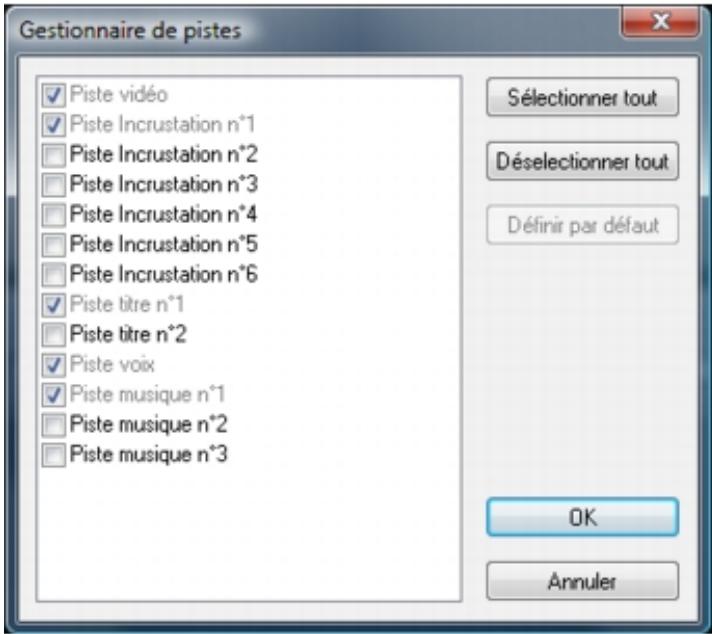 COREL VIDEOSTUDIO X4 PRO - Pour ouvrir le gestionnaire de pistes - 1