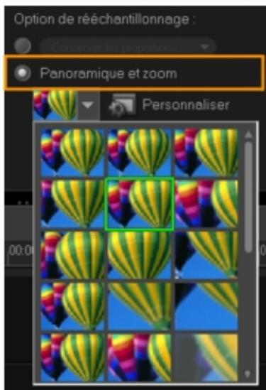 COREL VIDEOSTUDIO X4 PRO - Pour appliquer un effet de panoramique et de zoom à des photos - 1