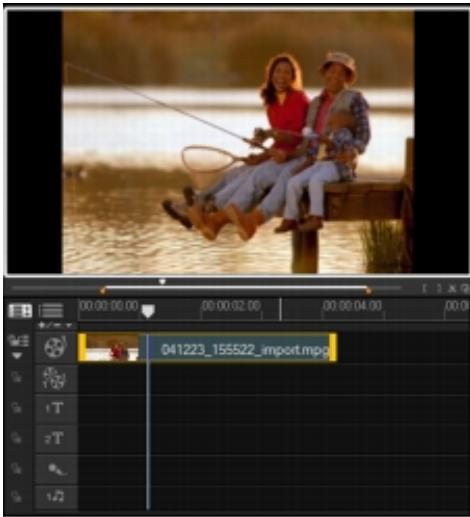 COREL VIDEOSTUDIO X4 PRO - Définir un domaine d'aperçu - 1