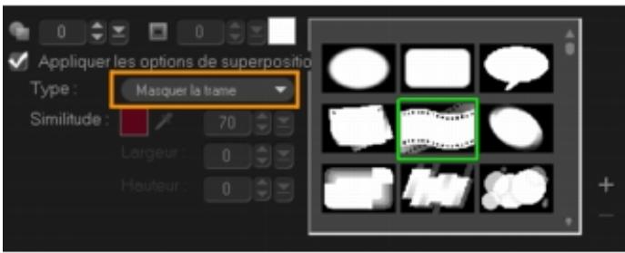 COREL VIDEOSTUDIO X4 PRO - Ajouter un masque de trame - 1