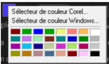 COREL VIDEOSTUDIO X4 PRO - Pour sélectionner un clip de couleur dans la bibliothèque de couleurs - 1