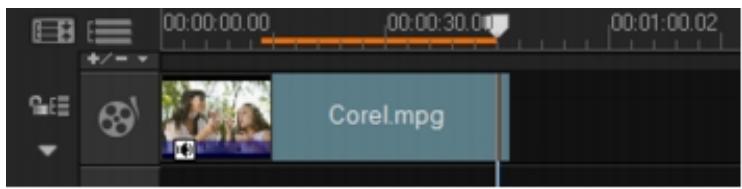 COREL VIDEOSTUDIO X4 PRO - Pour créer un fichier vidéo à partir de la plage d'aperçu - 2