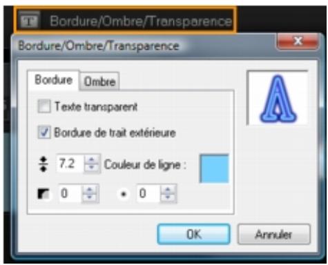 COREL VIDEOSTUDIO X4 PRO - Pour modifier la couleur du texte et la transparence, et pour ajouter des ombres - 1