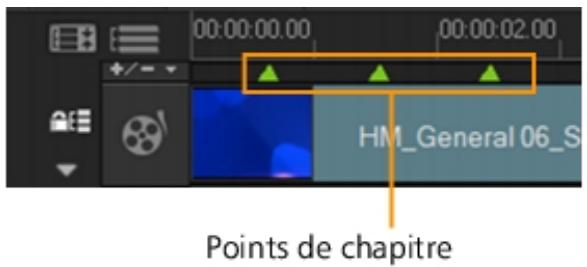 COREL VIDEOSTUDIO X4 PRO - Pour ajouter des chapitres - 2