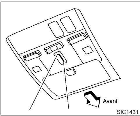 INFINITI M45 - LAMPES DE LECTURE - 1