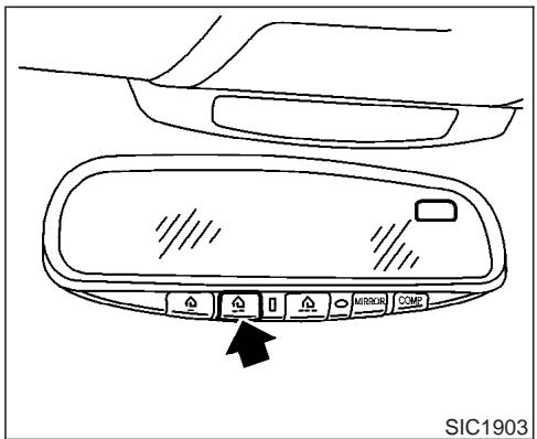 INFINITI M45 - PROGRAMMATION DE LA TÉLECOMMANDE HomeLink - 2