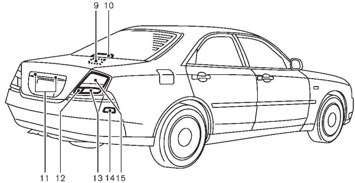 INFINITI M45 - AMPOULES - 2