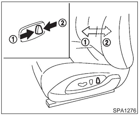 INFINITI M45 - Réglage du siège (siège du conducteur) - 1