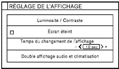 INFINITI M45 - RéGLAGES «AUDIO» - 1