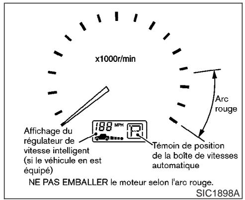 INFINITI M45 - Remise à zéro du compteur journalier : - 1