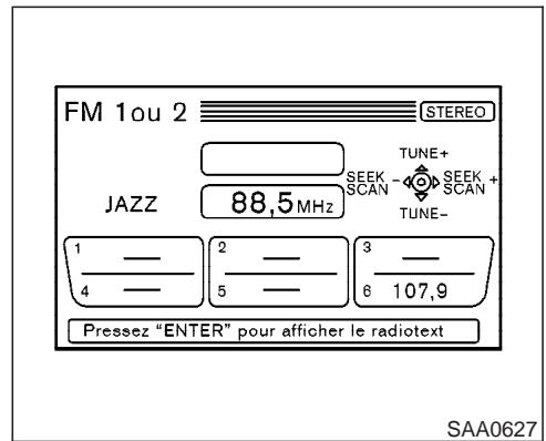 INFINITI M45 - Réglage de la sonorité et de la répartition sonore : - 1