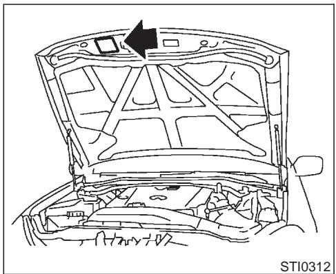 INFINITI M45 - ÉTIQUETTE D'HOMOLOGATION - 1