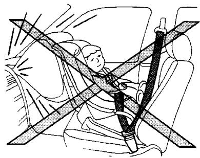 INFINITI M45 - Emplacement des points d'ancrage - 2