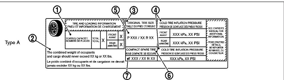 INFINITI M45 - Système d'ajretissement de pression de gonflage des pneus - 1