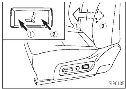INFINITI Q45 - SIÉGES, DISPOSITIFS DE RETENUE ET SYSTEMES DE COUSSIN GONFLABLE D'APPOINT - 2