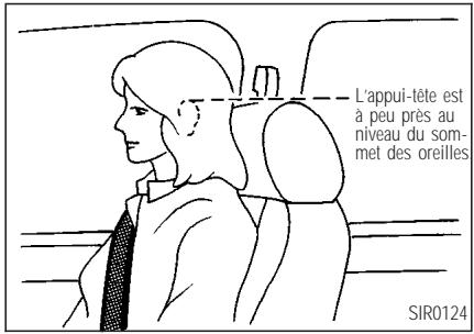 INFINITI Q45 - SIÉGES, DISPOSITIFS DE RETENUE ET SYSTEMES DE COUSSIN GONFLABLE D'APPOINT - 2