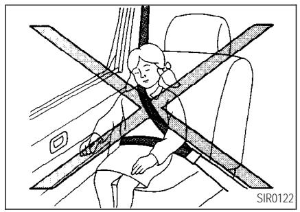 INFINITI Q45 - SIÉGES, DISPOSITIFS DE RETENUE ET SYSTÉMES DE COUSSIN GONFLABLE D'APPOINT - 2