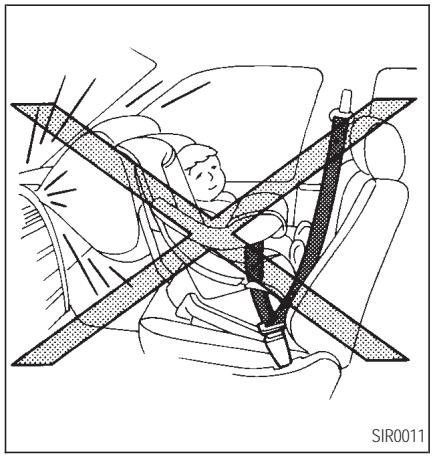 INFINITI Q45 - SIÉGES, DISPOSITIFS DE RETENUE ET SYSTÉMES DE COUSSIN GONFLABLE D'APPOINT - 3