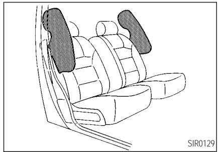 INFINITI Q45 - SIÉGES, DISPOSITIFS DE RETENUE ET SYSTEMES DE COUSSIN GONFLABLE D'APPOINT - 1
