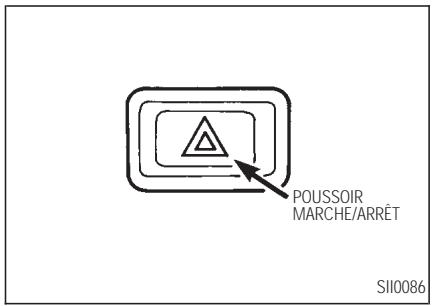 INFINITI Q45 - COMMUTATEUR DU CLI-GNOTANT DE FEUX DE DÉTRESSE - 1