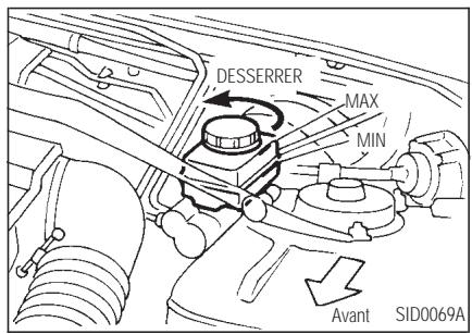 INFINITI Q45 - LIQUIDE DE FREIN - 1