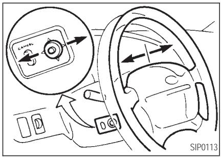 INFINITI Q45 - FONCTIONNEMENT TÉLESCOPIQUE - 1