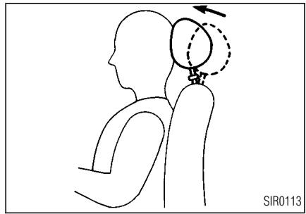 INFINITI QX4 - APPUIS-TÉTE ACTIFS (pour les sièges avant) - 1